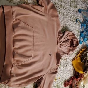Dusty pink hoodie